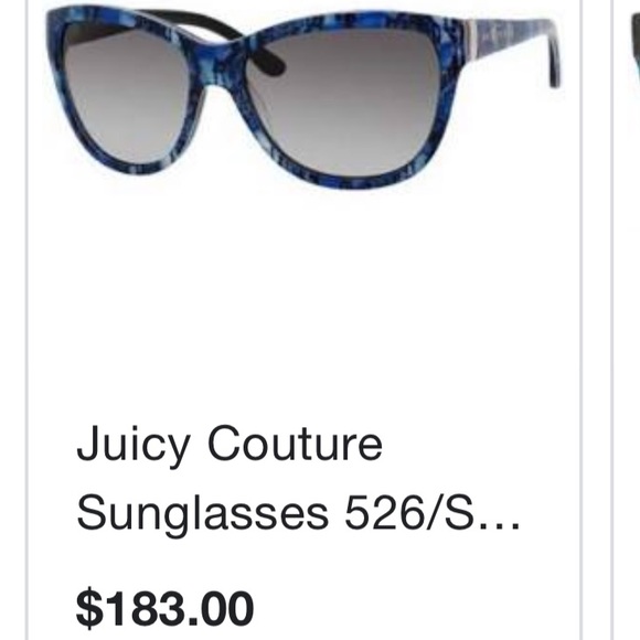 Juicy Couture blue sunglasses main image 4